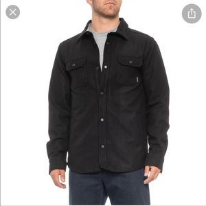 Nixon long sleeve wool button down.